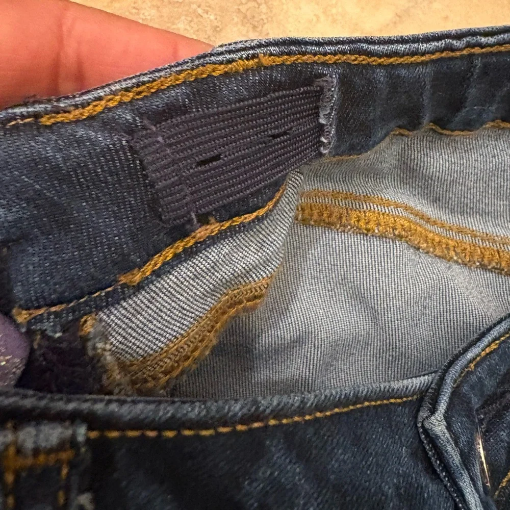 GAP Women's MaternityTrue Skinny Inset Panel Jeans Dark Wash Size 4/27